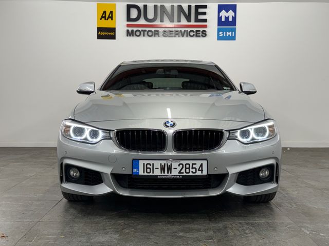 Image for 2016 BMW 4 Series **435D**XDRIVE M SPORT**313BHP**GRANCOUPE**PRO MODEL**SUNROOF**XENON HEADLIGHTS AND TAILIGHTS**19'' DIAMOND CUT WHEELS**HARMON KARDON SPEAKERS**BIG SCREEN MEDIA**HEADS UP DISPLAY