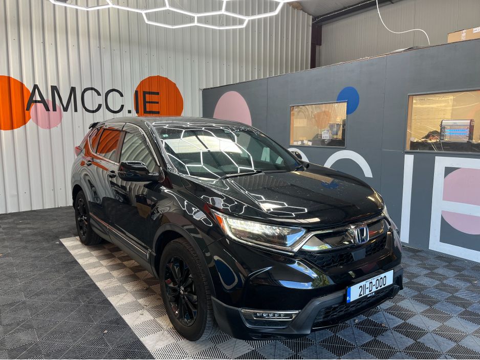 Image for 2021 Honda CR-V €30950 2021 HONDA CR-V HEV EX BLACK EDITION 2.0 AUTOMATIC / CRUISE CONTROL / REVERSE CAMERA / ELECTRIC MEMORY & HEATED SEATS / PANORAMIC SUNROOF / PADDLE SHIFTERS AND MORE