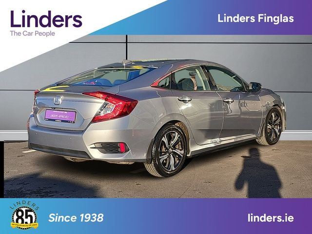 Image for 2021 Honda Civic 1.6L Diesel, Auto, Smart Plus Spec, Auto, Rear Camera, Grey Metallic Paint, 1 Year Warranty, *LINDERS CHRISTMAS SALE* On Every car we are giving you a €250 voucher for you to Enjoy
