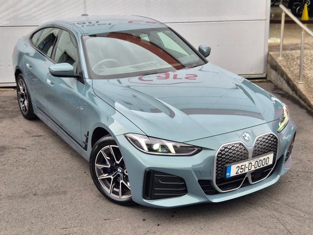 Image for 2025 BMW i4 M Sport eDrive 35 (335bhp) 18'' Alloys, Black Leather, CarPlay, Camera, Large Touch Screen Display - First Registered in December 2025 - Trade in Price €48, 888