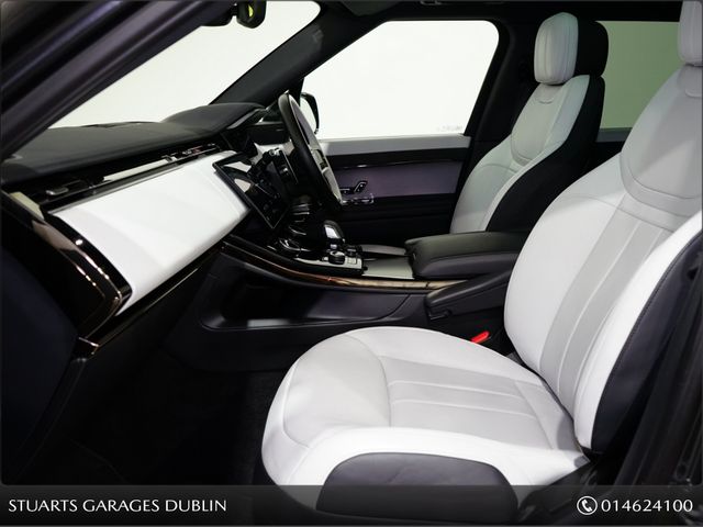 Image for 2023 Land Rover Range Rover Sport DYNAMIC SE: CARPATHIAN GREY PREMIUM METALLIC IVORY LEATHER: BLACK PACK, CONTRAST ROOF, SATIN GREY ALLOYS, PANORAMIC ROOF, DEPLOYABLE SIDE STEPS