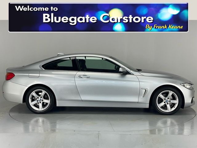 Image for 2016 BMW 4 Series 420I SE 184BHP**BLACK LEATHER INTERIOR**FRONT HEATED SEATS**DRIVE MODES**MULTIFUNCTIONAL STEERING WHEEL**DIGITAL MEDIA DISPLAY**BLUETOOTH**KEYLESS START**PARKING SENSORS**FINANCE AVAILABLE**