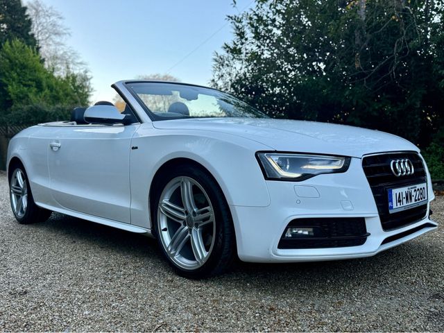 Image for 2014 Audi A5 CABRIOLET 2.0 TDI S LINE AUTO *AA Approved…Huge Specification* 