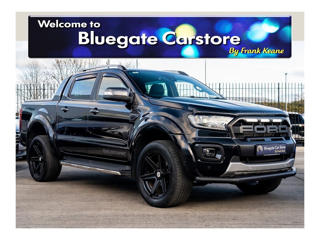 Image for 2022 Ford Ranger WILDTRAK - 2.0 TDI 213 D/CAB P/U**LEATHER SEATS**AUTOMATIC**CRUISE CONTROL**MULTIFUNCTIONAL STEERING WHEEL**TOUCHSCREEN MEDIA DISPLAY**BLUETOOTH**20 INCH ALLOYS**REVERSE CAMERA**