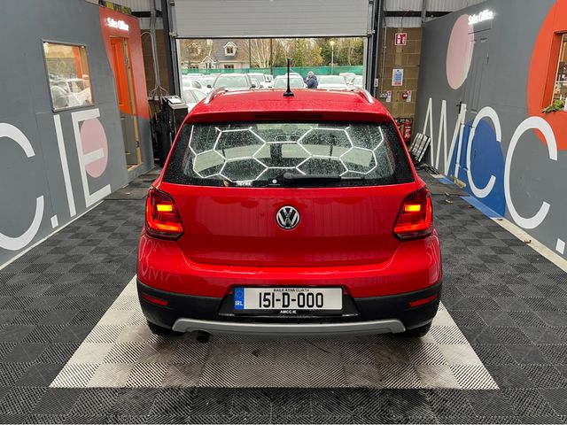 Image for 2015 Volkswagen Polo €11950! 2015 VOLKSWAGEN POLO CROSS AUTOMATIC 1.2L PETROL / 92K KMS / ADAPTIVE CRUISE CONTROL, REVERSE CAMERA & MORE