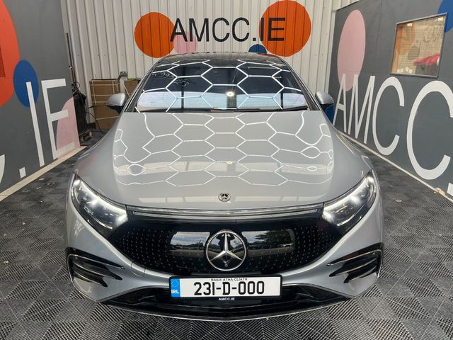 Image for 2023 Mercedes-Benz EQS 2023 MERCEDES-BENZ EQS 450+ AUTOMATIC/ CRUISE CONTROL / PARKING CAMERA / ELECTRIC MEMORY & HEATED SEATS / PADDLE SHIFTERS / PANORAMIC SUNROOF / AMBIENT LIGHTS / APPLE CARPLAY AND MORE