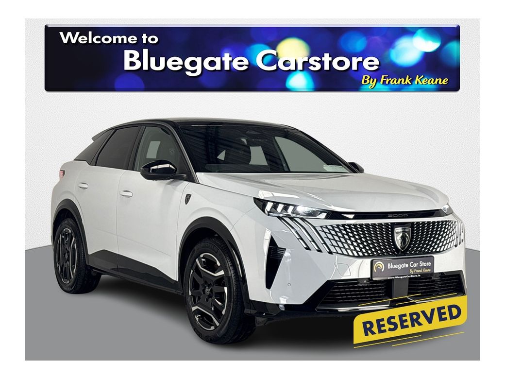 Image for 2025 Peugeot 3008 GT EV**DIGITAL DASH**TOUCH SCREEN MEDIA**APPLE CAR PLAY**HEATED SEATS**ELECTRIC TAILGATE**CRUISE CONTROL**MULTIFUNCTIONAL STEERING WHEEL**REVERSE CAMERA**PARKING SENSORS**FINANCE ARRANGED**
