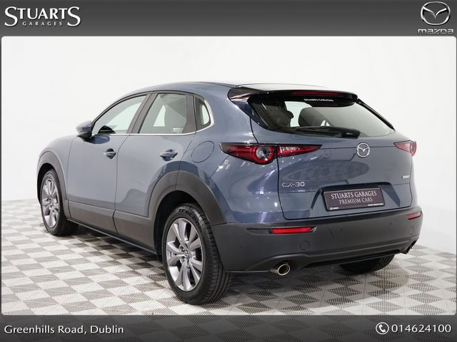 Image for 2020 Mazda CX-30 M Hybrid GT 4DR 2.0 PETROL 122PS GT POLYMETAL GREY WITH BLACK LEATHER* LEATHER ELECTRIC HEATED MEMORY SEATS, ELECTRIC TAILGATE, HEADS UP, SAT NAV, DUAL ZONE CLIMATE, 