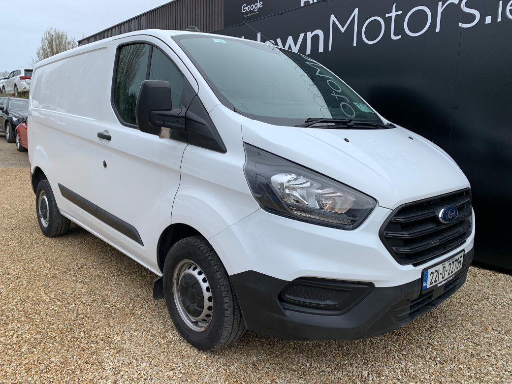 Image for 2022 Ford Transit Custom 2.0 TDCI 105 PS SWB // PRICE EXCL. VAT // 02/27 CVRT // ONE OWNER // BLUETOOTH, ELECTRIC WINDOWS AND MULTI FUNCTIONAL STEERING WHEEL // 