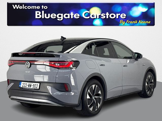 Image for 2022 Volkswagen ID.5 PRO 128 KW BUSINESS 77KWH 174BHP**FRONT HEATED SEATS**HALF LEATHER INTERIOR**HEATED MULTIFUNCTIONAL STEERING WHEEL**REVERSE CAMERA**TOUCH SCREEN MEDIA DISPLAY**DUAL CLIMATE CONTROL**FINANCE ARRANGED**
