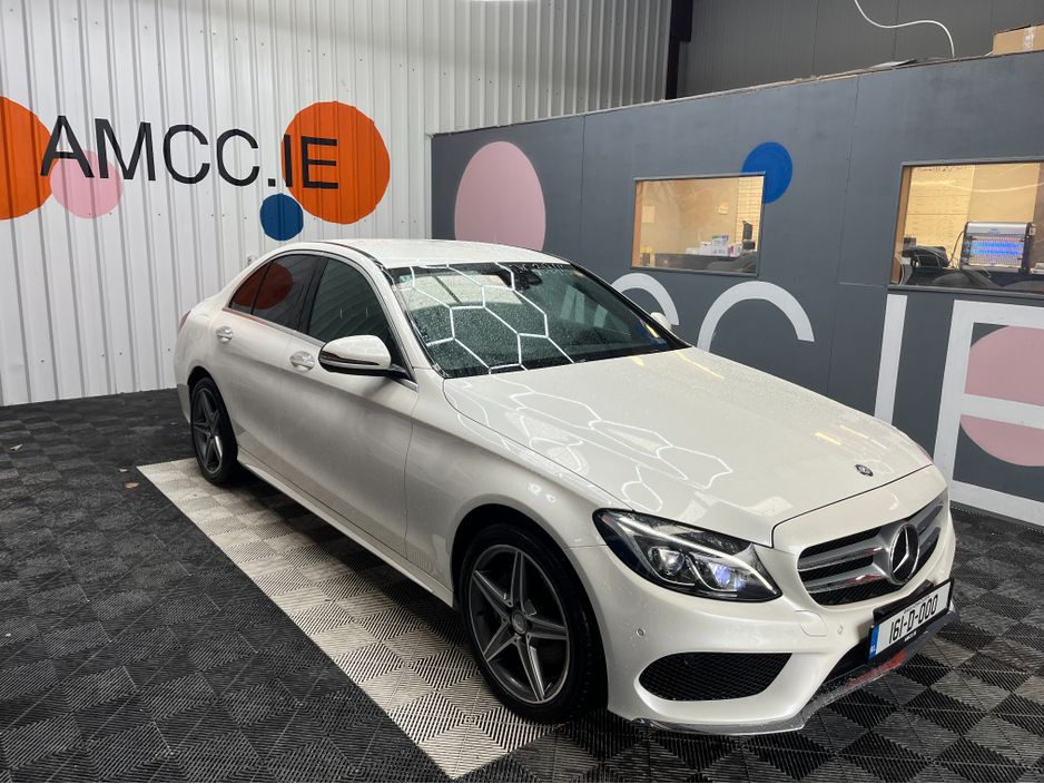 Image for 2016 Mercedes-Benz C Class €20950! 2016 MERCEDES-BENZ C220D AVANTGARDE AMG LINE 2.0 AUTOMATIC / CRUISE CONTROL / REVERSE CAMERA / ELECTRIC MEMORY & HEATED SEATS / PADDLE SHIFTERS / AMBIENT LIGHTS AND MORE