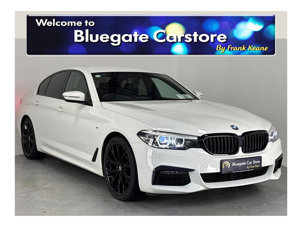 Image for 2020 BMW 5 Series 520D M SPORT**FULL BMW SERVICE HISTORY**20"ALLOYS**HARMON KARDON**REVERSE CAMERA**TOUCH SCREEN MEDIA DISPLAY**DUAL CLIMATE CONTROL**BLACK LEATHER INTERIOR**FRONT HEATED SEATS**DRIVE MODES**