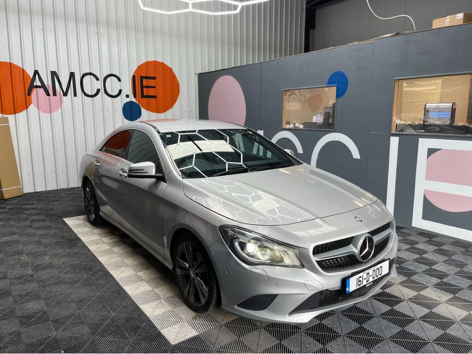 Image for 2016 Mercedes-Benz CLA Class €16950! 2016 MERCEDES-BENZ CLA180 1.6 AUTOMATIC / CRUISE CONTROL / REVERSE CAMERA / ELECTRIC MEMORY & HEATED SEATS / PADDLE SHIFTERS AND MORE