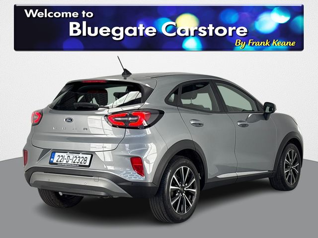 Image for 2022 Ford Puma TITANIUM**TOUCH SCREEN MEDIA DISPLAY**PARKING SENSORS**BLUETOOTH**KEYLESS START**AIR CONDITIONING**MULTIFUNCTIONAL STEERING WHEEL**BLACK CLOTH INTERIOR**ISOFIX**FINANCE ARRANGED**