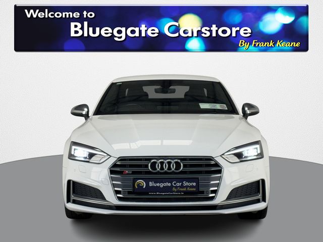 Image for 2018 Audi S5 TFSI QUATTRO 2DR A 3.0TFSI 354BHP NEW NCT*BLACK LEATHER INTERIOR**FRONT HEATED SEATS**DIGITAL MEDIA DISPLAY**PARKING SENSORS**DRIVE MODES**BLUETOOTH**KEYLESS START**UPGRADED ALLOYS**FINANCE ARRANGED**
