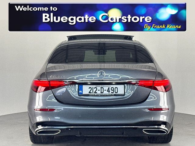 Image for 2021 Mercedes-Benz S Class S350d LWB**Digital Dash**Touchscreen Media**Panoramic Roof**Brown Leather Interior**Ambient Lighting**Burmester Sound Systems**360° Reverse Camera*Front & Rear Heated Seats**Wireless Phone Charger**