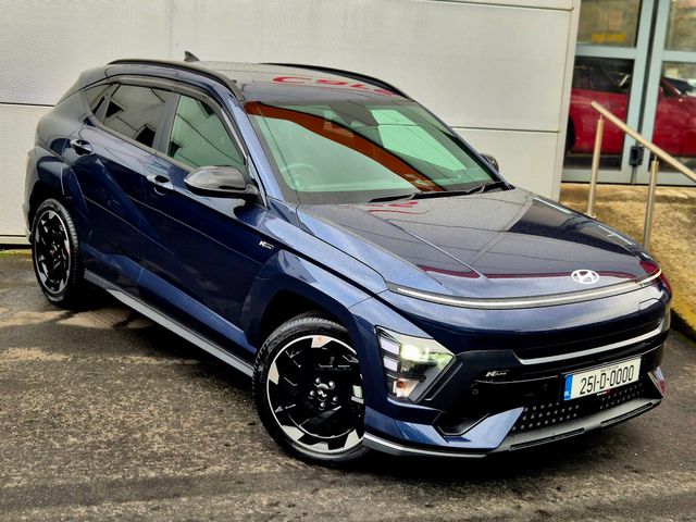 Image for 2025 Hyundai Kona N Line 65kWh Auto (Range 400km) Wireless Phone Charger + Heated Front Seats - First Registered October 2025 - Trade in Price €34, 888