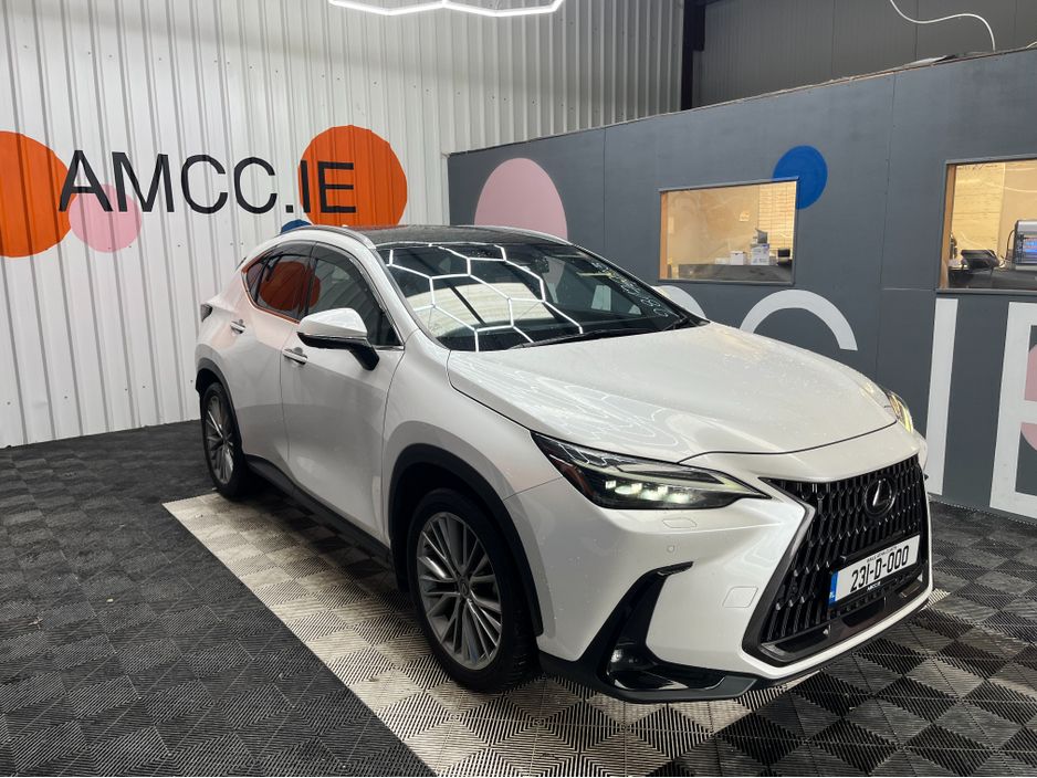 Image for 2023 Lexus NX €47950 2023 LEXUS NX350H PHEV L 2.5 AUTOMATIC / CRUISE CONTROL / 360° CAMERA / ELECTRIC MEMORY & HEATED SEATS / PADDLE SHIFTERS / HEATED REAR SEATS