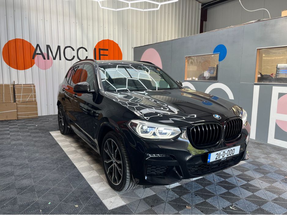 Image for 2021 BMW X3 €42950 2021 BMW X3 XDRIVE 30E M-SPORT AUTOMATIC / CRUISE CONTROL / REVERSE CAMERA / ELECTRIC MEMORY & HEATED SEATS / AMBIENT LIGHTS AND MORE