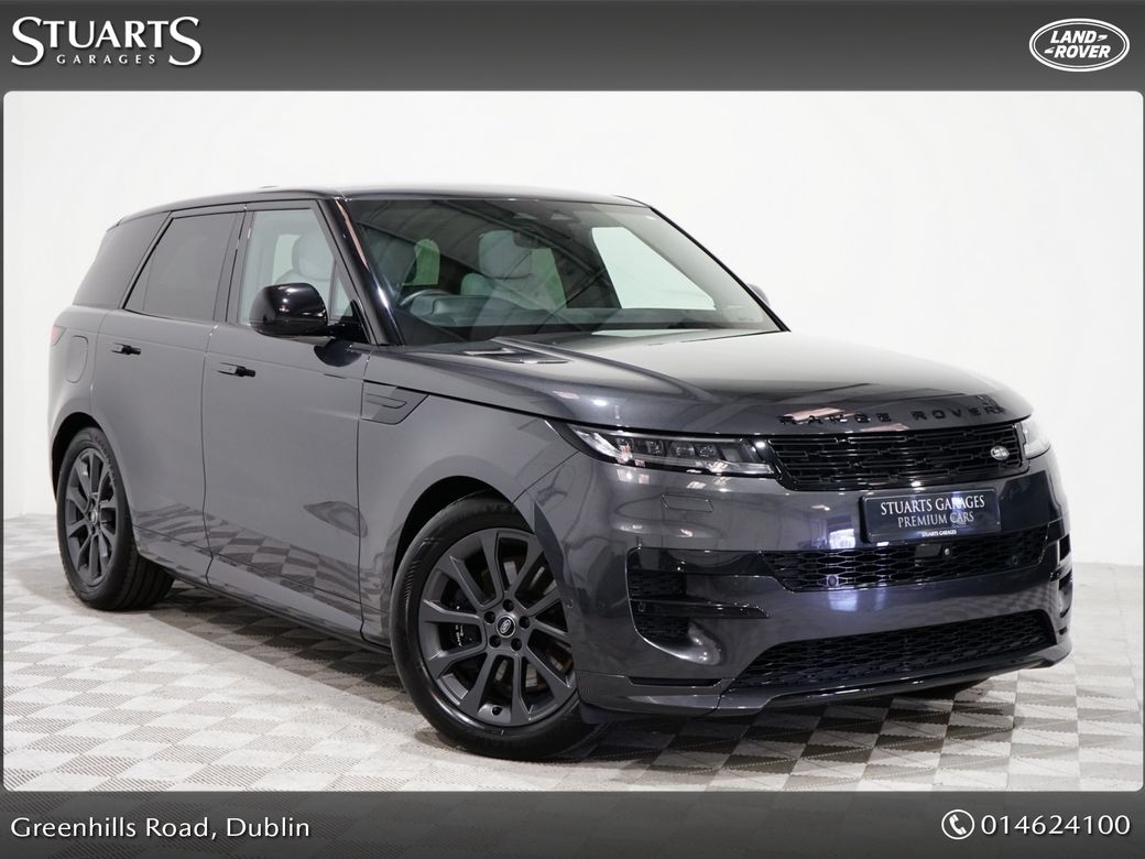 Image for 2023 Land Rover Range Rover Sport DYNAMIC SE: CARPATHIAN GREY PREMIUM METALLIC IVORY LEATHER: BLACK PACK, CONTRAST ROOF, SATIN GREY ALLOYS, PANORAMIC ROOF, DEPLOYABLE SIDE STEPS