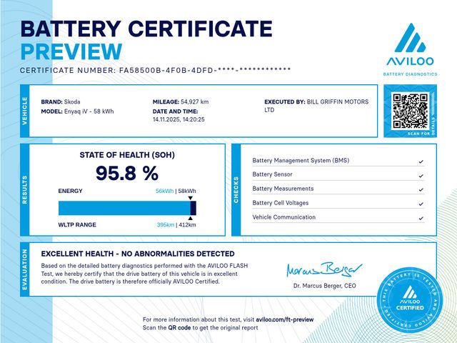 Image for 2023 Skoda Enyaq IV 60 // DIGITAL CLUSTER // HALF LEATHER INTERIOR // ADAPTIVE CRUISE CONTROL