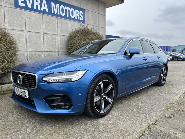Image for 2019 Volvo V90 R-DESIGN D4 AUTOMATIC 2.0 DIESEL //HIGH SPEC//PANORAMIC GLASS ROOF//HARMAN KARDON SOUND//360 PARKING CAMERAS//ADAPTIVE CRUISE CONTROL//