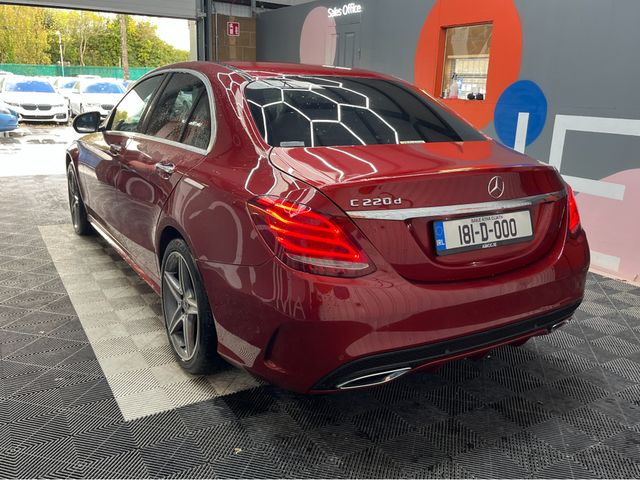 Image for 2018 Mercedes-Benz C Class €23950! 2018 MERCEDES C CLASS C220D AUTOMATIC AMG-LINE / 66K KMS / HEATED BLACK LEATHER INTERIOR