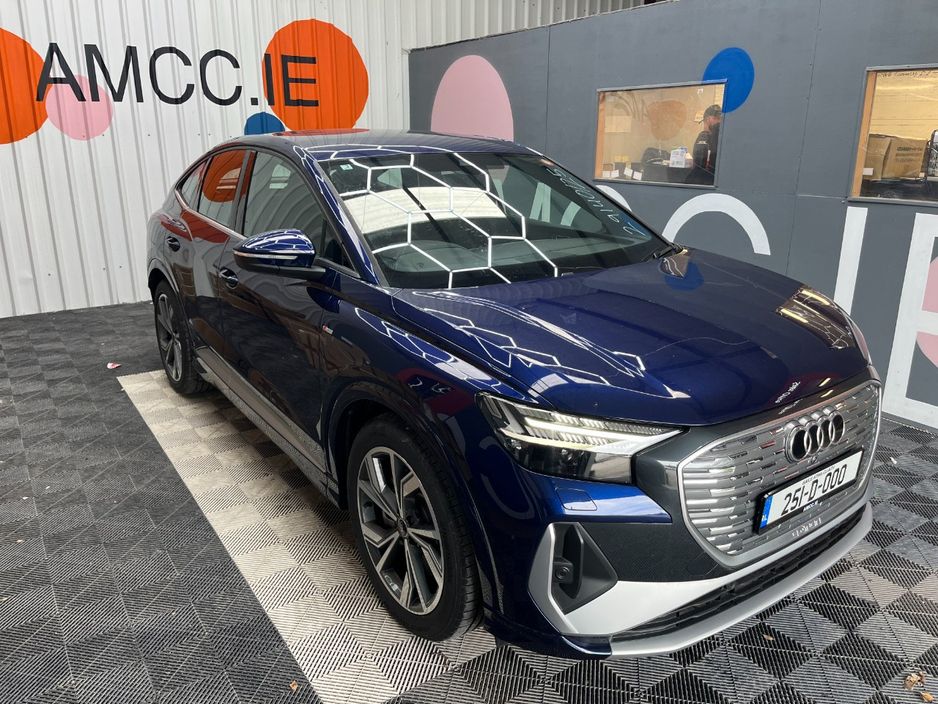 Image for 2025 Audi Q4 e-tron 2025 AUDI Q4 E-TRON 45 S-LINE AUTOMATIC / CRUISE CONTROL / 360 CAMERA / ELECTRIC MEMORY & HEATED SEATS / PADDLE SHIFTERS / AMBIENT LIGHTS / APPLE CARPLAY AND MORE