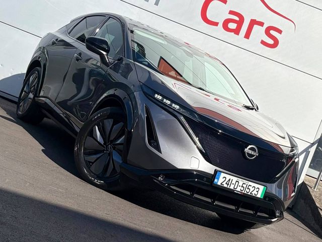 Image for 2024 Nissan Ariya 87kwh E 4orce 4WD Advance, Dual Motor, Long Range, CarPlay, Camera, Privacy, Climate, Heated Steering Wheel - First Registered in June 2024 - Trade in Price €34, 555