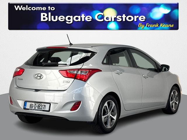 Image for 2016 Hyundai i30 DELUXE 4DR**MULTIFUNCTIONAL STEERING WHEEL**GREY/BLACK CLOTH INTERIOR**DIGITAL MEDIA DISPLAY**BLUETOOTH**ELECTRIC MIRRORS**AIR CONDITIONING**ISOFIX**FINANCE ARRANGED**