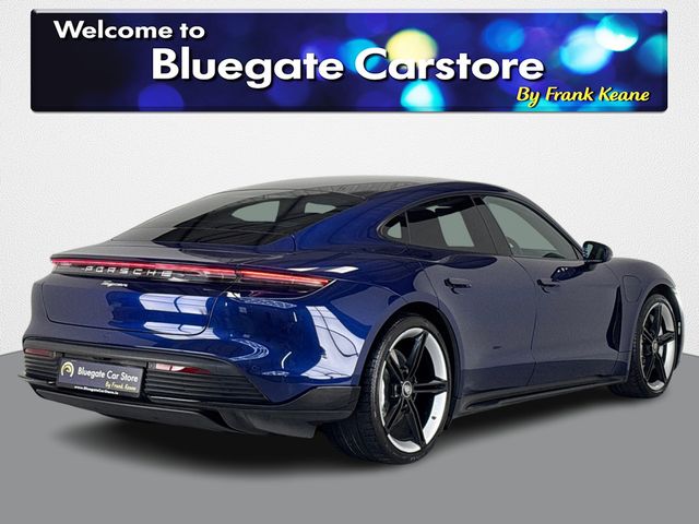 Image for 2023 Porsche Taycan 4X2 WITH £15, 000 ADD ONS**PANORAMIC ROOF**HEATED LEATHER SEATS**21"MISSION E WHEELS**REVERSE CAMERA**APPLE CARPLAY** PERFORMANCE BATTERY PLUS**SURFACE COATED BRAKE CALLIPERS**SPORT DESIGN PACKAGE**