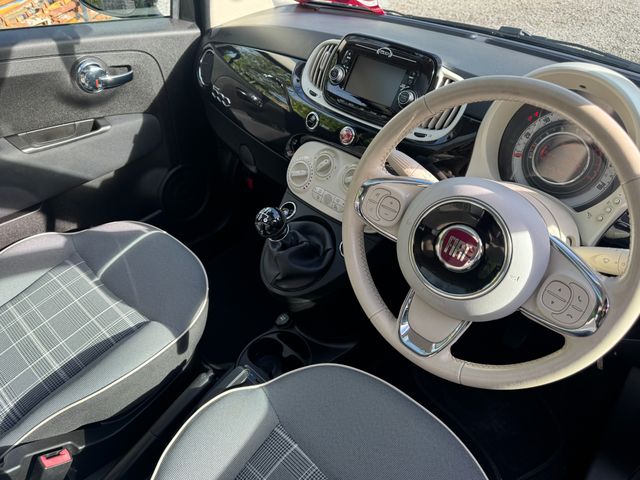 Image for 2019 Fiat 500 1.2 Lounge Pan Roof 