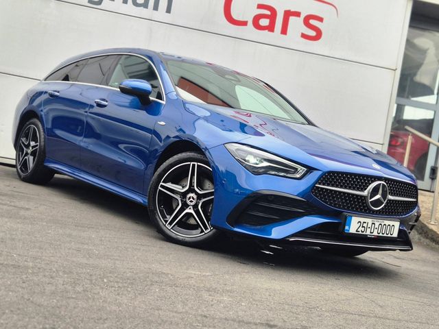 Image for 2025 Mercedes-Benz CLA Class 250e AMG Line Executive Auto Estate, 18" Alloys, Privacy, 1/2 Leather, Heated Seats, Camera, Parking Sensors, Climate, Blind Spot Detection - First Registered in January 2025. Trade in Price €42, 99