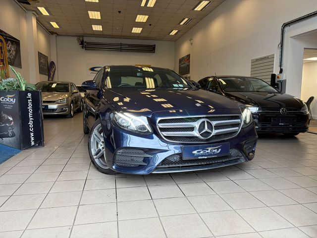 Image for 2017 Mercedes-Benz E Class E220 D AMG Line 4DR Auto. NCT & TAX, 2 Keys, Full Leather, Heated Seats, MFSW, Cruise Control, Dual Climate Control, Reverse Camera, Hands Free, Paddle Shift, Parking Sensors, Sat Nav, Full Electrics,