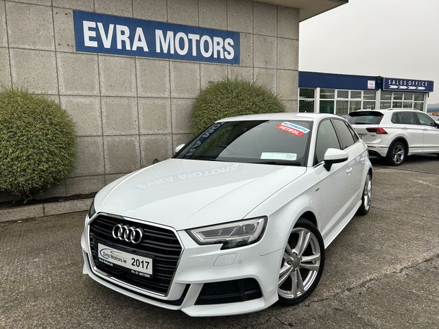 Image for 2017 Audi A3 HATCHBACK S-LINE AUTOMATIC 1.4 PETROL //WINTER SALE €2000 REDUCTION//HIGH SPEC//ELECTRIC DRIVERS SEAT//HEATED SEATS//KEYLESS ENTRY//ADAPTIVE CRUISE CONTROL// 