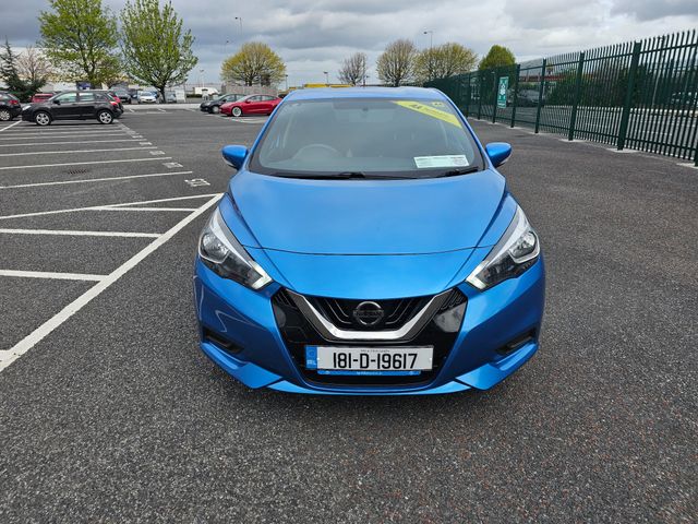 Image for 2018 Nissan Micra 1.0 PETROL, IRISH CAR, SV MODEL, LOW MILEAGE, FINANCE, WARRANTY, 5 STAR REVIEWS