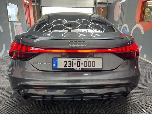 Image for 2023 Audi e-tron GT €54950 2023 AUDI E-TRON GT QUATTRO AUTOMATIC / CRUISE CONTROL / 360° CAMERA / ELECTRIC MEMORY & HEATED SEATS / PADDLE SHIFTERS / AMBIENT LIGHTS / PANORAMIC SUNROOF / APPLE CARPLAY AND MORE