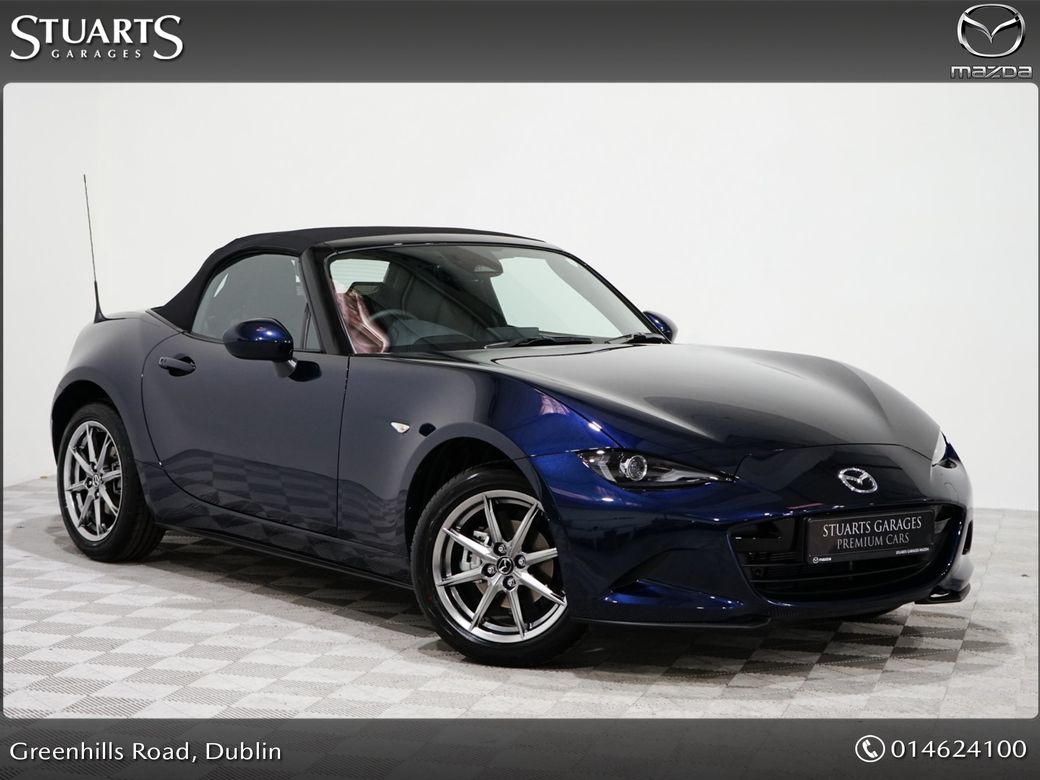 Image for 2026 Mazda MX-5 1.5 EXCLUSIVE LINE ST 131PS*@ MAZDA SOUTH DUBLIN, ALL NEW MAZDA MX-5 EXCLUSIVE-LINE ST MODEL AVAILABLE FOR IMMEDIETE DELIVERY. KEYLESS ENTRY, HEATED SEATS, AERO GREY WITH BLACK LEATHER, BOSE SOUND
