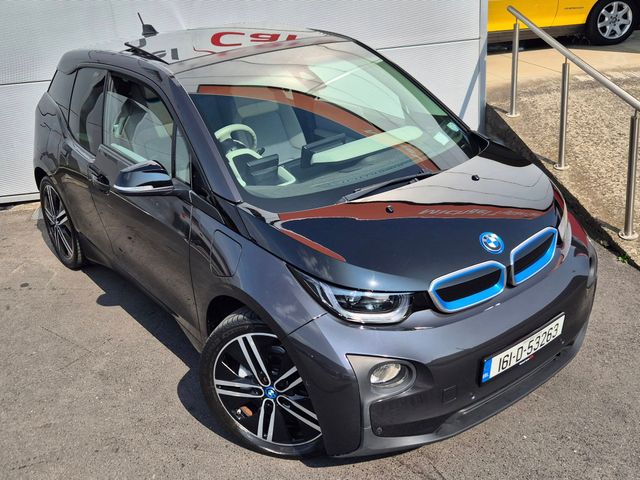 Image for 2016 BMW i3 EV with Range Extender, 20" Alloys, Privacy Glass, Grey Upholstery, Heated Seats, Sunroof, Sat Nav, Harman Kardon Sound, Reverse Camera, Parking Sensors