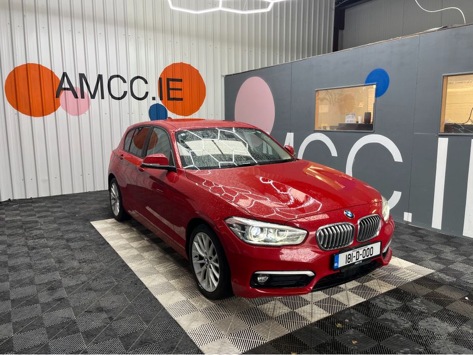 Image for 2018 BMW 1 Series €16950! 2018 BMW 118D FASHIONISTA 2.0 AUTOMATIC / CRUISE CONTROL / REVERSE CAMERA / ELECTRIC MEMORY & HEATED SEATS