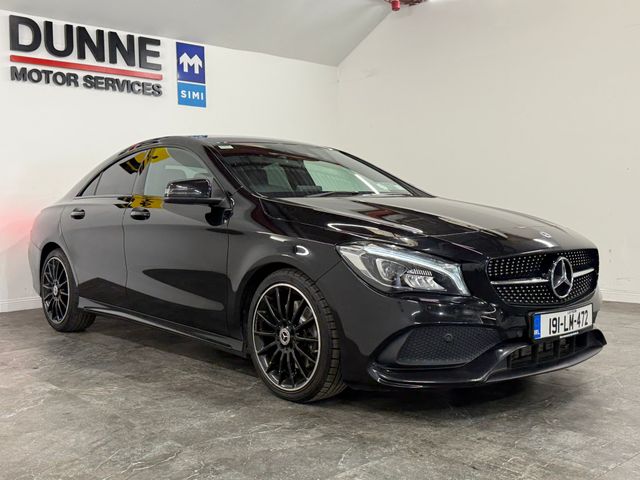 Image for 2019 Mercedes-Benz CLA Class **4 MATIC **AMG **NIGHT EDITION **187 BHP **MULTIPLE DRIVING MODES **18'' DIAMOND CUT WHEELS **HEATED FULLY ELECTRIC SEATS **HALF LEATHER HALF ALCANTARA SEATS **AMBIANT INTERIOR LIGHTING **