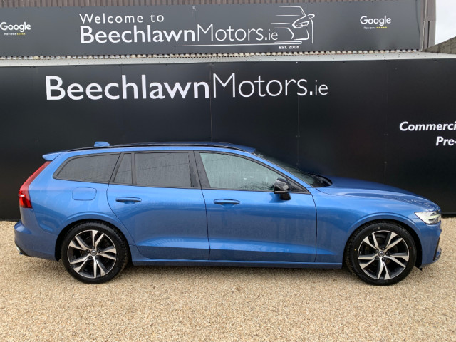 Image for 2021 Volvo V60 2.0 B4 197 BHP DSL R-DESIGN AUTO // ONE OWNER // FULL SERVICE HISTORY // STUNNING CONDITION 02/27 NCT // €270 ROAD TAX // 