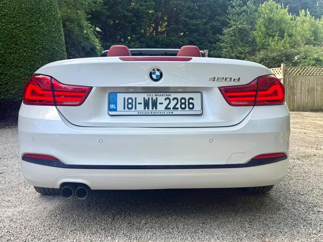 Image for 2018 BMW 4 Series 420D SPORT CONVERTIBLE 