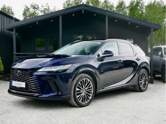 Image for 2023 Lexus RX450h+ PHEV PREMIUM, IRISH CAR, HUGE SPEC, AMMONITE SAND LEATHER INTERIOR, MARK LEVINSON SOUND SYSTEM, HEATED/ COOLED SEATS, 360 CAMERA, TILT AND SLIDE PAN ROOF, HUD, ELECTRIC SEATS, ADAPTIVE CRUISE CONTROL