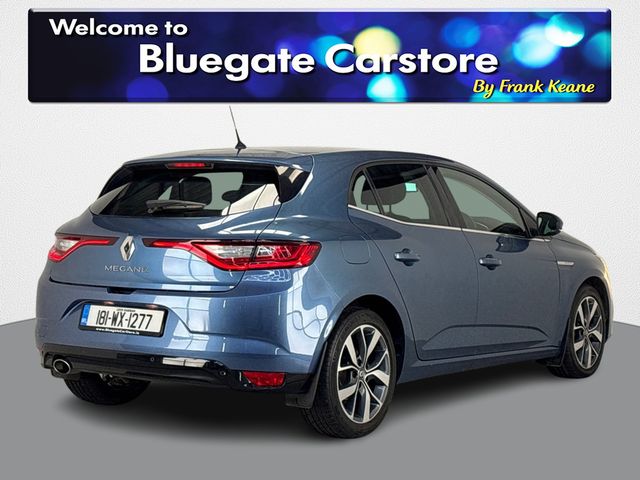 Image for 2018 Renault Megane DYNAMIQUE S**NEW NCT**TOUCH SCREEN MEDIA DISPLAY**KEYLESS START**AMBIENT LIGHTING**MULTIFUNCTIONAL STEERING WHEEL**ELECTRIC HANDBRAKE**REVERSE CAMERA**BLUETOOTH**HALF LEATHER INTERIOR**17"ALLOYS**