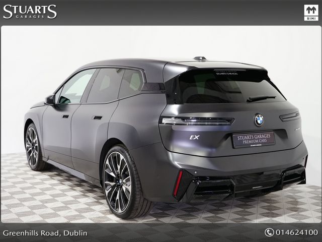 Image for 2026 BMW iX BMW IX M-SPORT 45 PRO: FROZEN DEEP GREY II METALLC, 23” ALLOYS, COMFORT ENTRY, HEADS-UP, ICONIC GLO GRILL