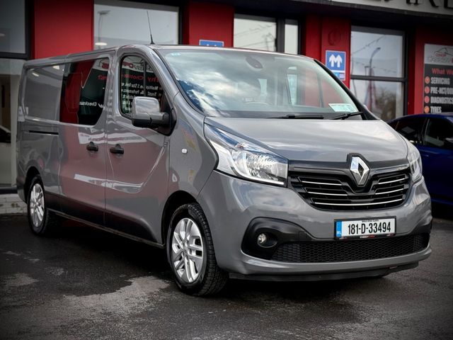 Image for 2018 Renault Trafic LL29 Energy DCI Sport *CREWCAB* // SAME DAY FINANCE // 6 SEATER CREWCAB // DEALERSHIP WARRANTY