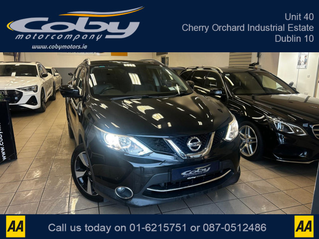 Image for 2017 Nissan Qashqai 1.5 Top Spec SV PREMIUM '17 5DR. NCT, Full Leather, Alloy Wheels, MFSW, Full Electrics, Reverse Cam, Parking Sensors, Cruise Control, Dual Climate Control, Sat Nav, Heated Seats, Luggage Cover and m