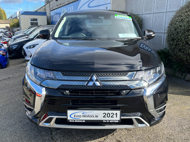 Image for 2021 Mitsubishi Outlander G 4WD PHEV HYBRID AUTOMATIC 2.4 PETROL //HIGH SPEC//LOW MILES//HALF LEATHER HEATED SEATS//HEATED STEERING WHEEL//KEYLESS ENTRY//REVERSE CAMERA//