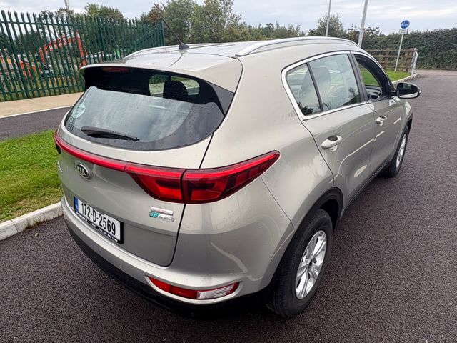 Image for 2017 Kia Sportage 1.7D Sportage, Bluetooth, Multi-Function Steering Wheel, Rear Parking Sensors, Sat Nav, AUX Connection, Traction Control